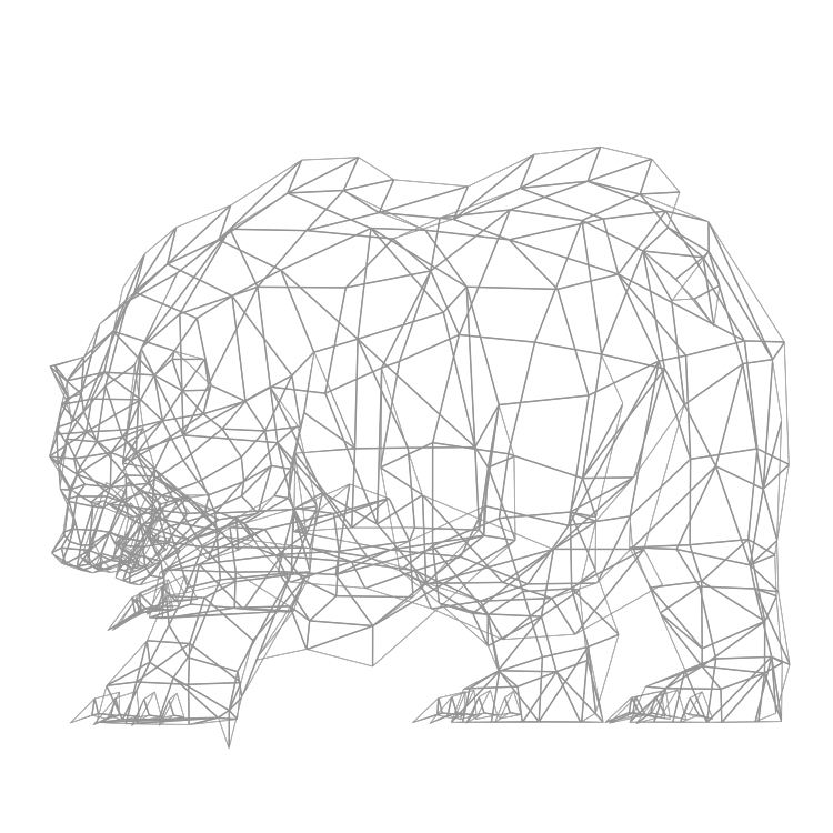 (Animal-0024) -3D-Monster Bear-play